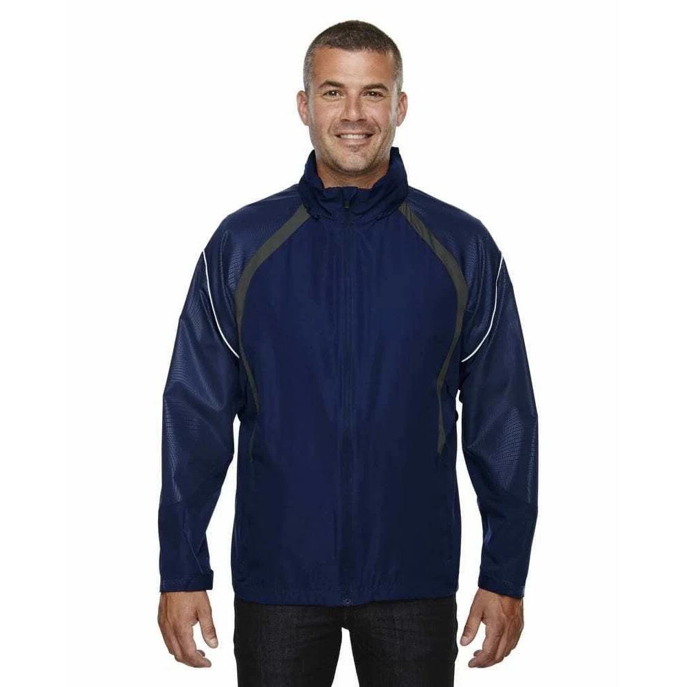 North End Men's Sirius Lightweight Jacket Windbreaker - Night/Navy - Med